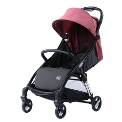 Beeyu Autofolding Pink lekki wózek dziecięcy spacerówka dla dziecka
